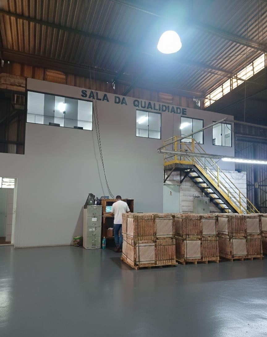 Sala de controle de qualidade