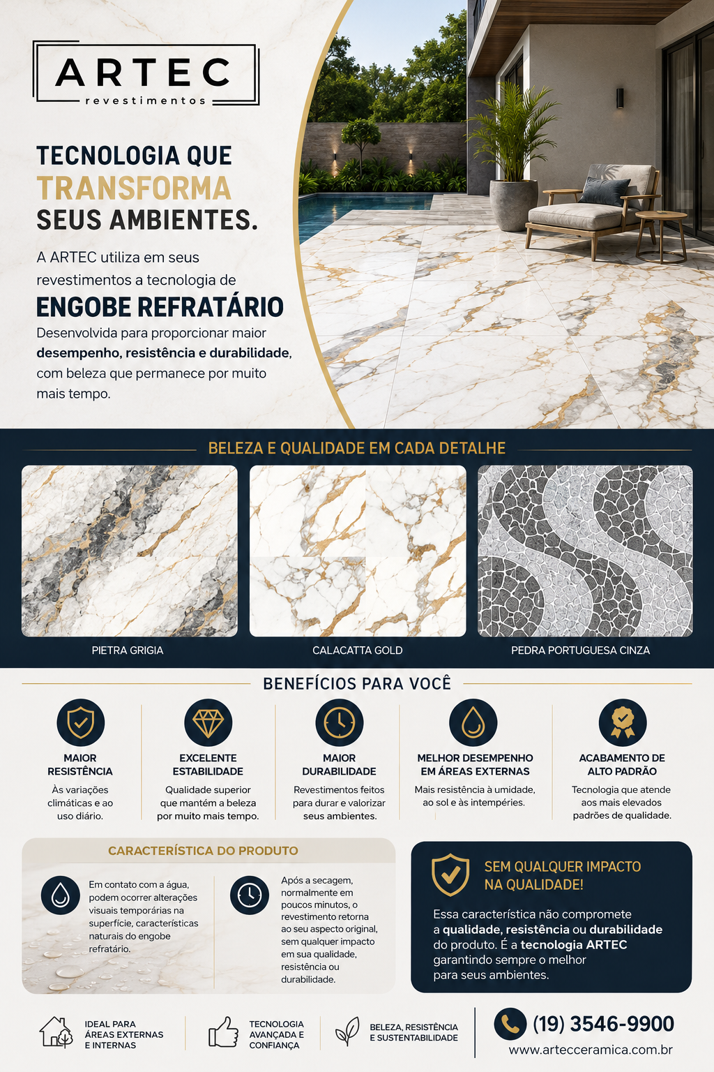 Engobe refratário